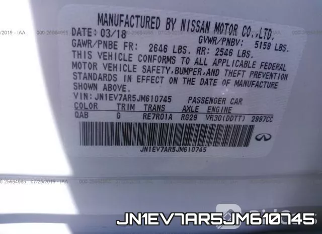 JN1EV7AR5JM610745 фото 10