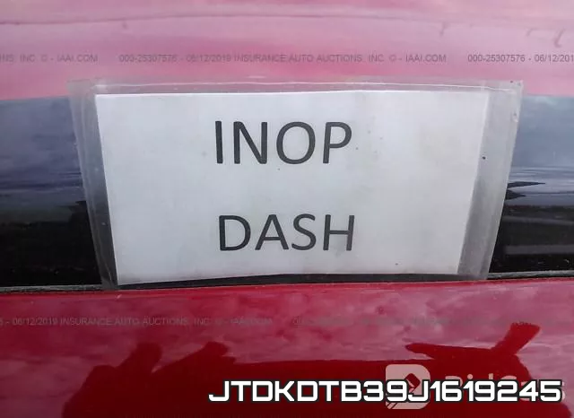JTDKDTB39J1619245 фото 8
