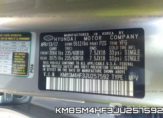 KM8SM4HF3JU257592 фото 10