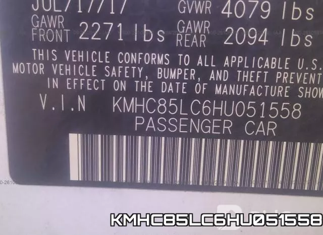 KMHC85LC6HU051558 фото 10