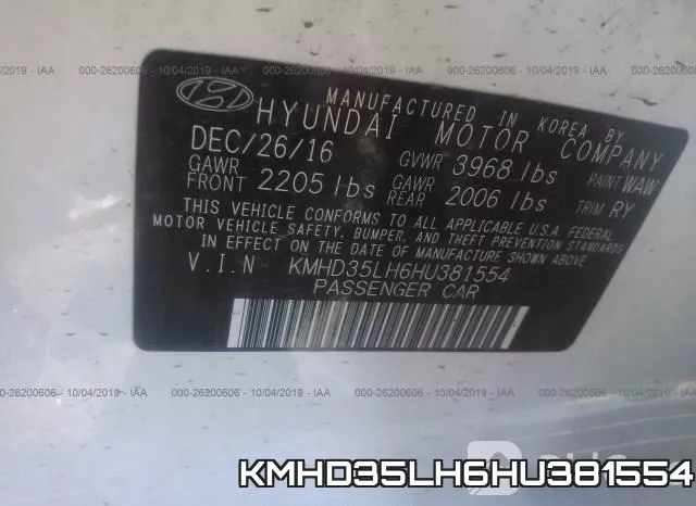 KMHD35LH6HU381554 фото 10