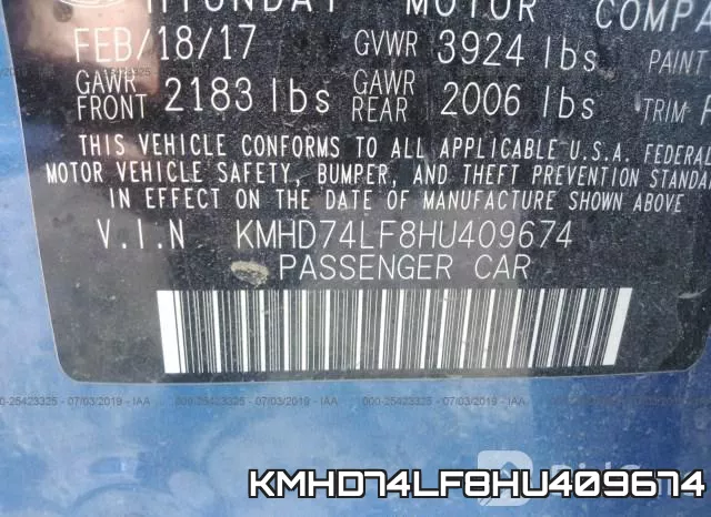 KMHD74LF8HU409674 фото 10