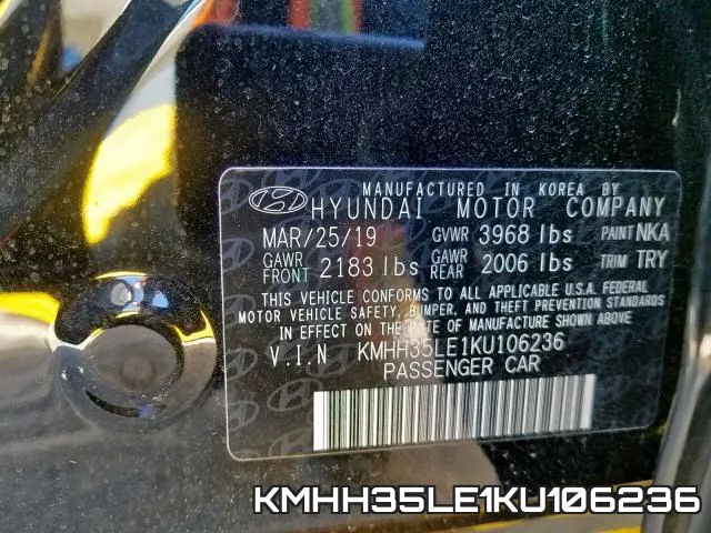 KMHH35LE1KU106236 фото 2