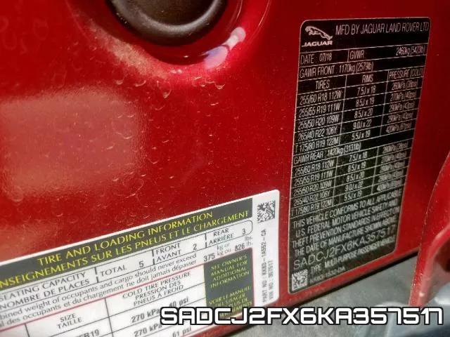 SADCJ2FX6KA357517 фото 2