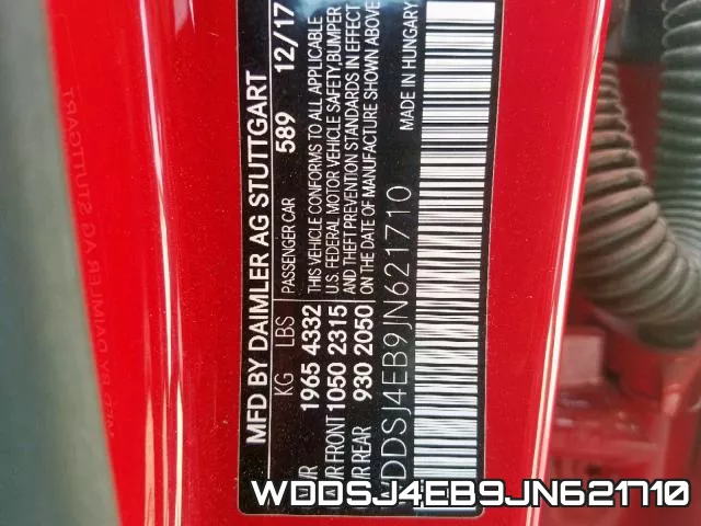 WDDSJ4EB9JN621710 фото 2