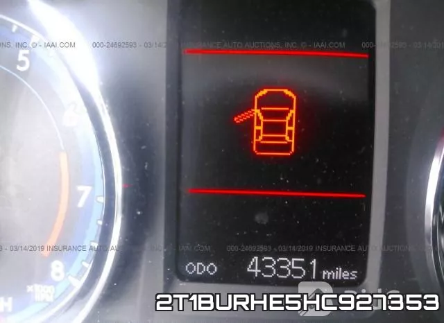 2T1BURHE5HC927353 фото 8