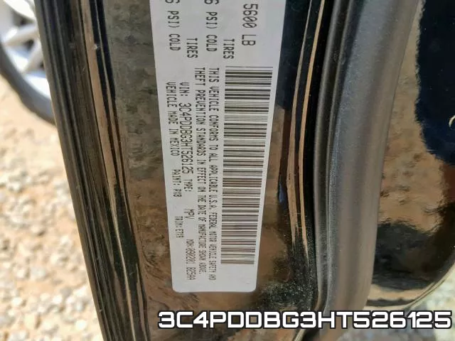 3C4PDDBG3HT526125 фото 2