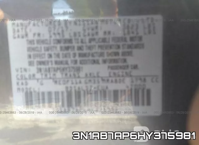 3N1AB7AP6HY375981 фото 10