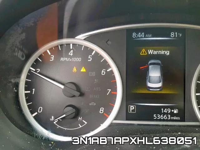 3N1AB7APXHL638051 фото 9