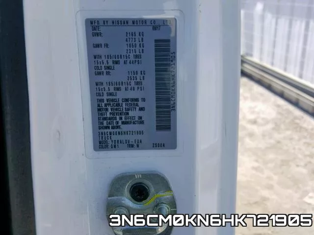 3N6CM0KN6HK721905 фото 2