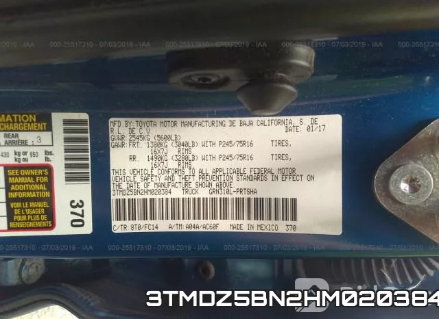 3TMDZ5BN2HM020384 фото 9