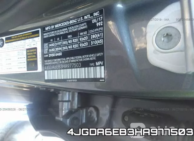 4JGDA6EB3HA977503 фото 10
