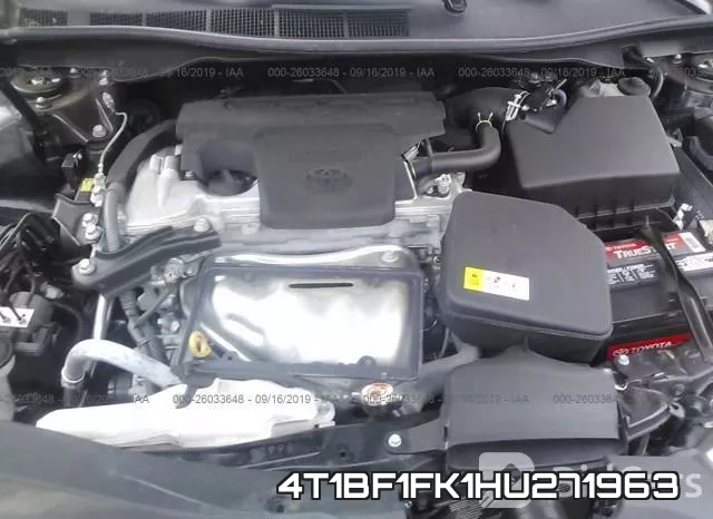 4T1BF1FK1HU271963 фото 2