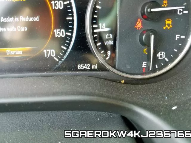 5GAERDKW4KJ236766 фото 9