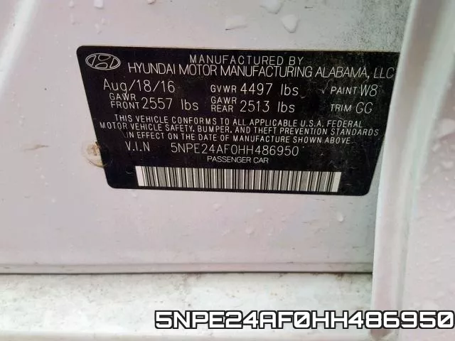 5NPE24AF0HH486950 фото 2