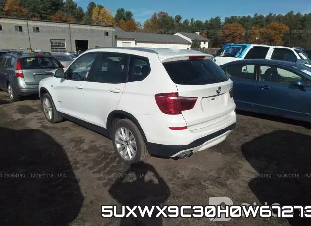 5UXWX9C30H0W67273 фото 4