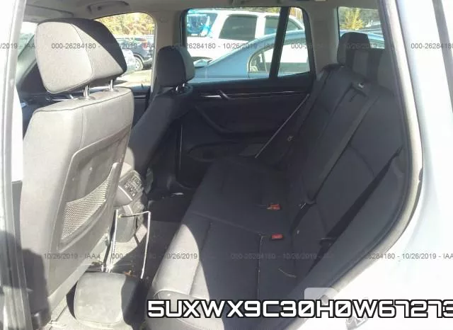 5UXWX9C30H0W67273 фото 9