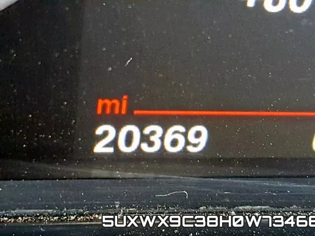5UXWX9C38H0W73466 фото 9