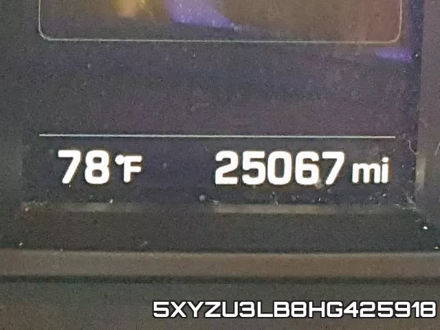 5XYZU3LB8HG425918 фото 9