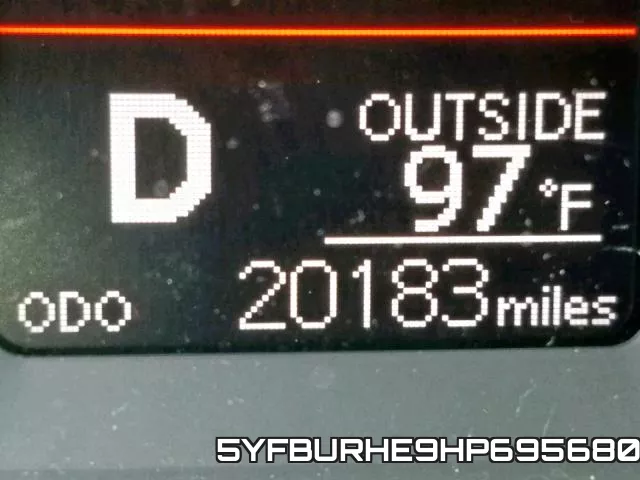 5YFBURHE9HP695680 фото 9