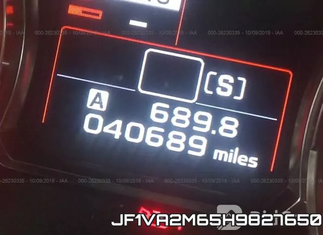 JF1VA2M65H9827650 фото 8