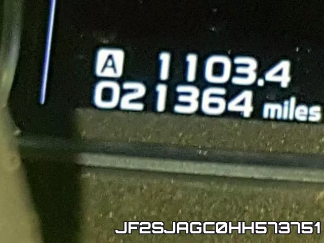 JF2SJAGC0HH573751 фото 8