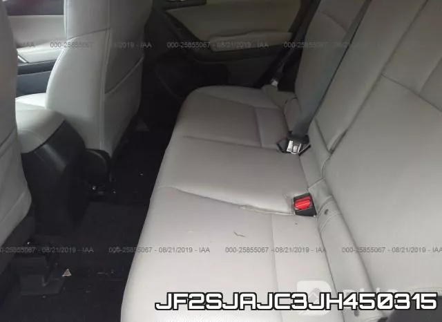 JF2SJAJC3JH450315 фото 9