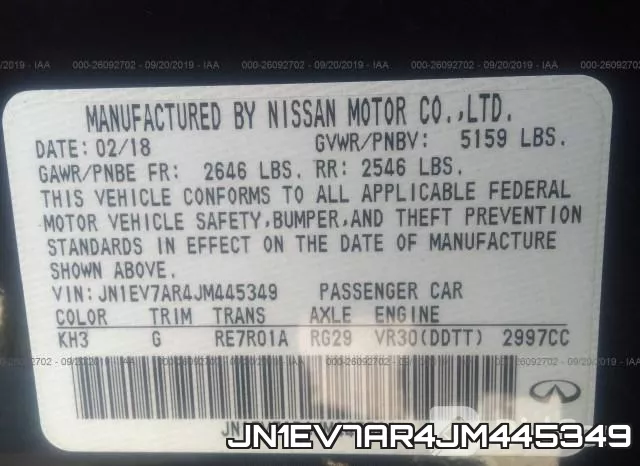 JN1EV7AR4JM445349 фото 10