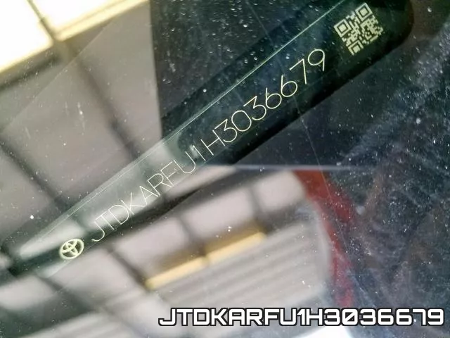 JTDKARFU1H3036679 фото 2