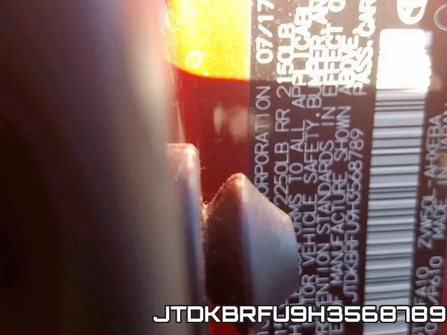 JTDKBRFU9H3568789 фото 2