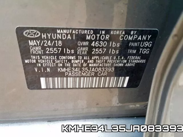 KMHE34L35JA083393 фото 2