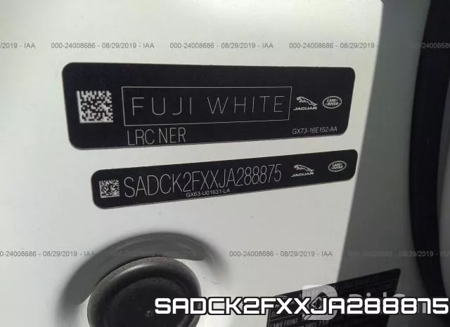 SADCK2FXXJA288875 фото 10
