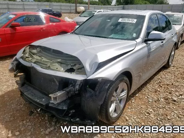 WBA8B9C50HK884835 фото 3