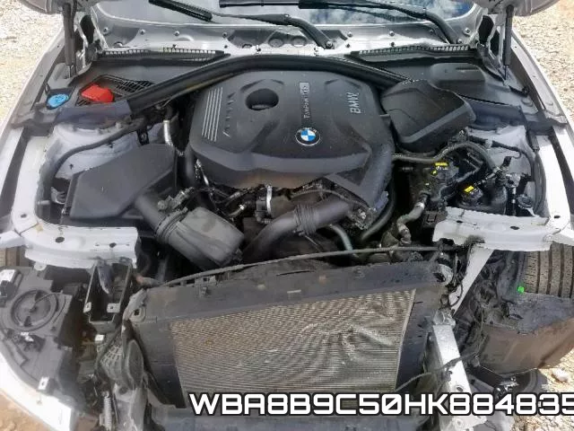 WBA8B9C50HK884835 фото 8
