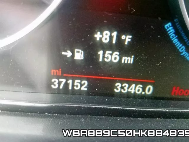 WBA8B9C50HK884835 фото 9