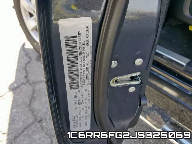 1C6RR6FG2JS325069 фото 2