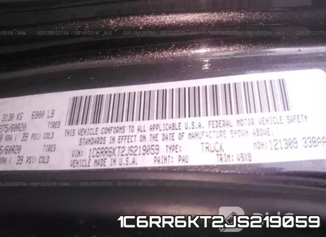 1C6RR6KT2JS219059 фото 10
