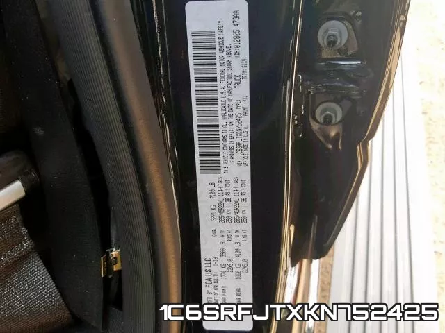 1C6SRFJTXKN752425 фото 2