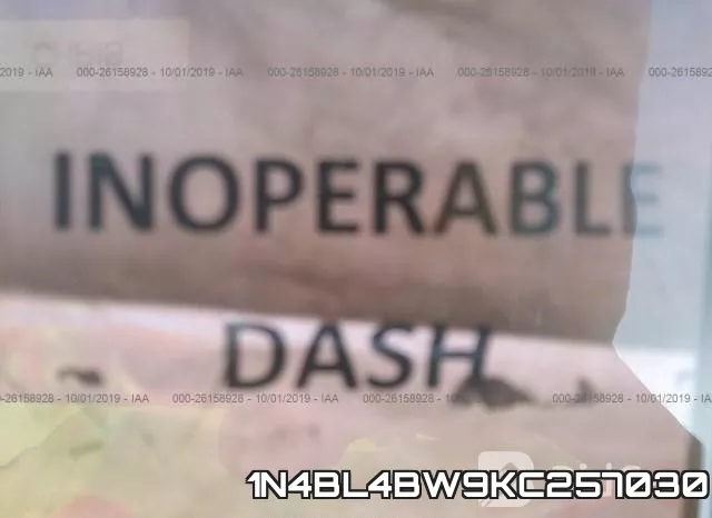1N4BL4BW9KC257030 фото 8