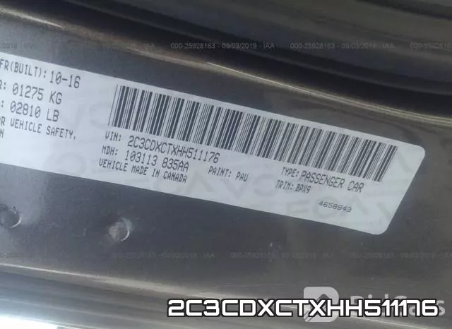 2C3CDXCTXHH511176 фото 10