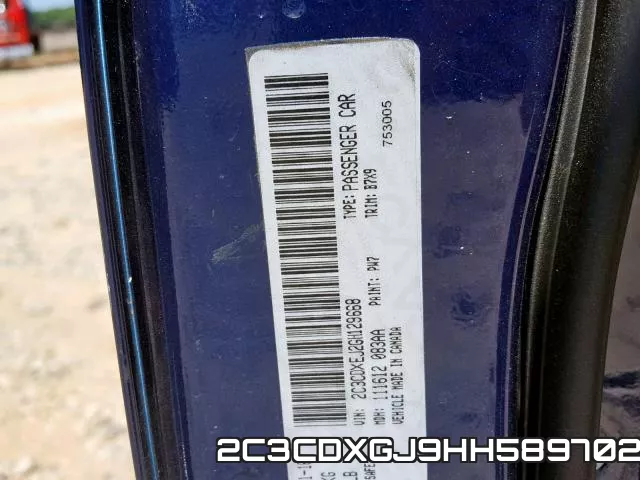 2C3CDXGJ9HH589702 фото 2
