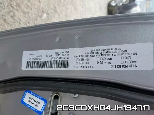 2C3CDXHG4JH134717 фото 2