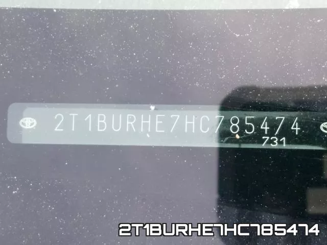 2T1BURHE7HC785474 фото 2