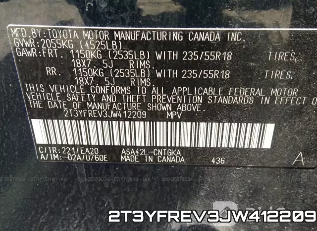 2T3YFREV3JW412209 фото 10