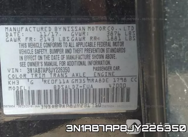 3N1AB7AP8JY226350 фото 10