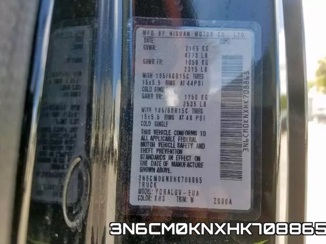 3N6CM0KNXHK708865 фото 2