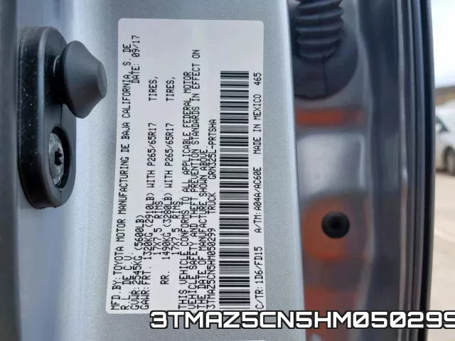 3TMAZ5CN5HM050299 фото 2