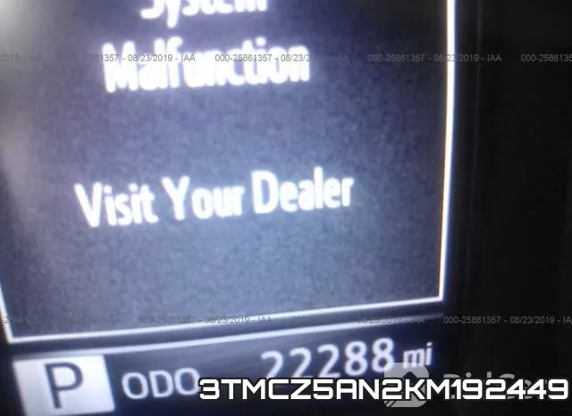 3TMCZ5AN2KM192449 фото 8