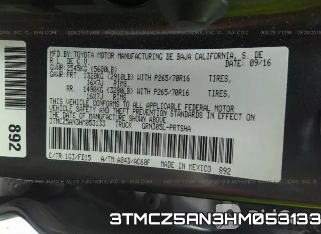 3TMCZ5AN3HM053133 фото 10