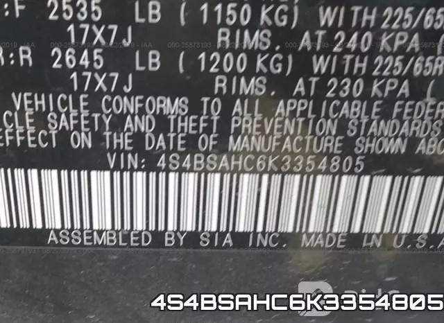 4S4BSAHC6K3354805 фото 10